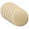 vidaXL Pudebetr&aelig;k 6 pcs HEERLEN Beige &Oslash; 50 cm Polyester