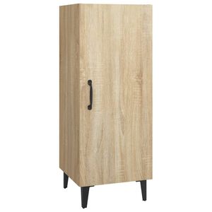 vidaXL sk&aelig;nk 34,5x34x90 cm konstrueret tr&aelig; sonoma-eg