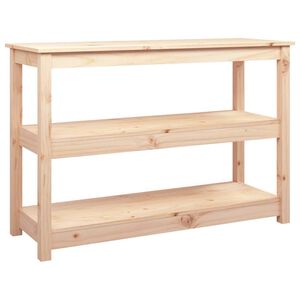vidaXL konsolbord 110x40x74 cm massivt fyrretr&aelig;