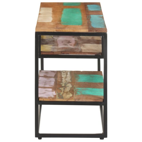 vidaXL tv-skab 130x30x45 cm massivt genbrugstr&aelig;