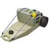 aquaroll spildevandstank Wastemaster 38 l beige