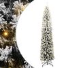 vidaXL Kunstigt juletr&aelig; med stativ Gr&oslash;n 210 cm PVC og St&aring;l og Plastik