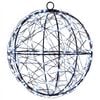 vidaXL Julefinial lys 200 LED'er Kold hvid Diameter 20 x 22 cm