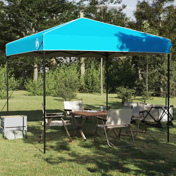 vidaXL Canopy Tent Bl&aring; 243 x 243 x 251 cm Stof