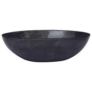vidaXL h&aring;ndvask 53x40x15 cm marmor sort