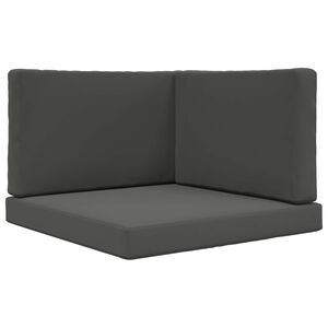 vidaXL Udend&oslash;rs Sofa Pude 3 pcs Antracit Polyester
