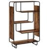 vidaXL Highboard Gammelt tr&aelig; 93.5 x 37.5 x 144 cm Konstrueret tr&aelig;