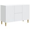 vidaXL Sideboard med skuffe Hvid 89 x 34,5 x 60 cm Konstrueret tr&aelig;