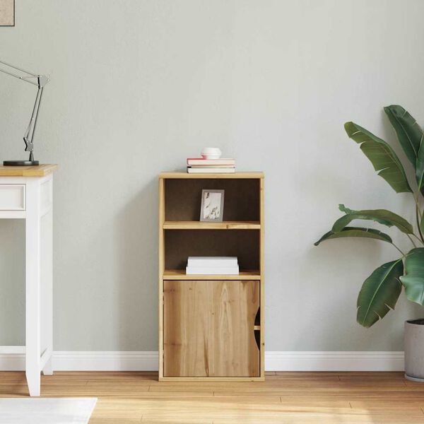 vidaXL sideskab ODDA 40x24x79 cm massivt fyrretræ