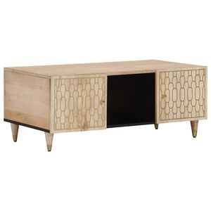 vidaXL sofabord 100x54x40 cm massivt mangotr&aelig;