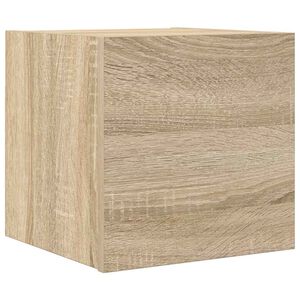 vidaXL v&aelig;gh&aelig;ngt skab 30,5x30x30 cm sonoma-eg