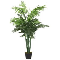 vidaXL kunstig palme 18 blade 80 cm grøn