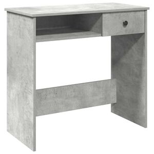 vidaXL skrivebord 80x40x75 cm konstrueret tr&aelig; betongr&aring;