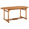 vidaXL havebord 180x90x75 cm massivt akacietr&aelig;