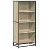 vidaXL bogreol 60x35x139 cm konstrueret tr&aelig; sonoma-eg