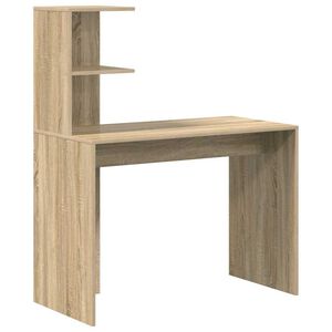 vidaXL Bord Sonoma eg 102 x 50 x 124 cm Konstrueret tr&aelig;