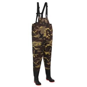 vidaXL Brystvade med st&oslash;vler St&oslash;rrelse 46 Camouflage