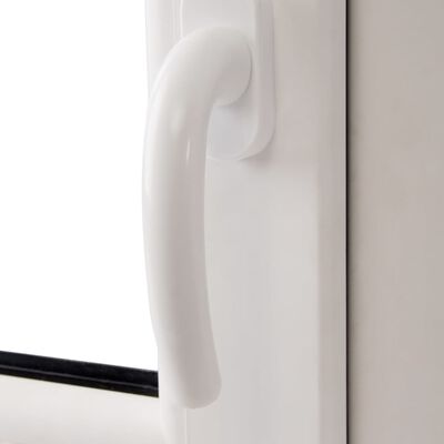 Vip & Drej PVC-vindue m. tredobbelt glas Håndtag t. højre 600x1000 mm