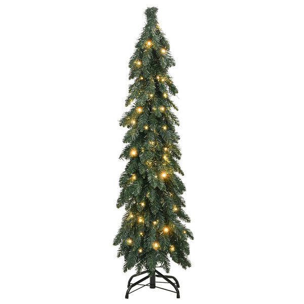 vidaXL kunstigt juletr&aelig; med 60 LED'er 120 cm