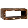 vidaXL TV-skab Flerfarvet 60 x 30 x 25 cm Massivt genbrugstr&aelig;