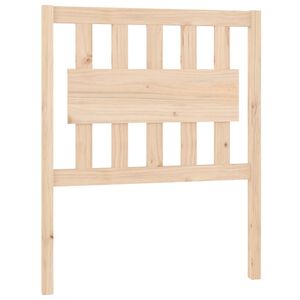 vidaXL sengeg&aelig;rde 80,5x4x100 cm massivt fyrretr&aelig;
