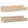 vidaXL v&aelig;ghylder 2 stk. 50x12x9 cm massivt fyrretr&aelig;