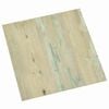 vidaXL Gulvplanker Hvid og Lysbrunt 5,11 m&sup2; 55 stk. PVC