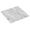 vidaXL Selvkl&aelig;bende Gulvplanker Hvid og brun 30,5 x 30,5 cm 20 stk.