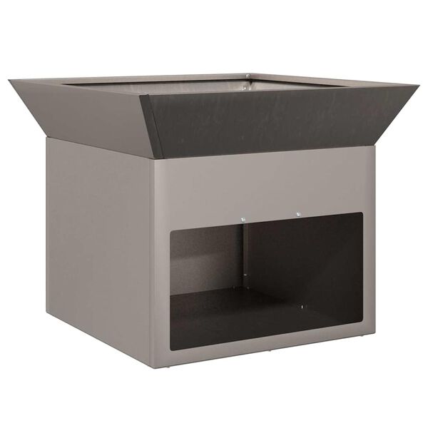 vidaXL B&aring;lsted Rusten 50 x 50 x 40 cm Forvitret st&aring;l