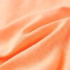 Kortærmet T-shirt til børn str. 92 neon-orange
