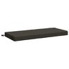 vidaXL B&aelig;nkpude SOEST 100% polyester Antracit 110 x 50 x 8 cm