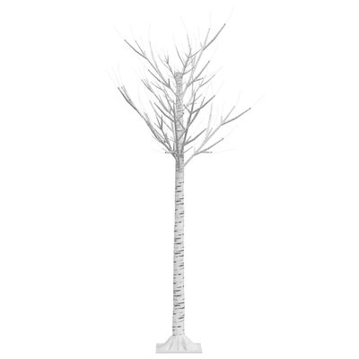 vidaXL lystræ 140 LED'er 1,5 m indendørs/udendørs pil blåt lys