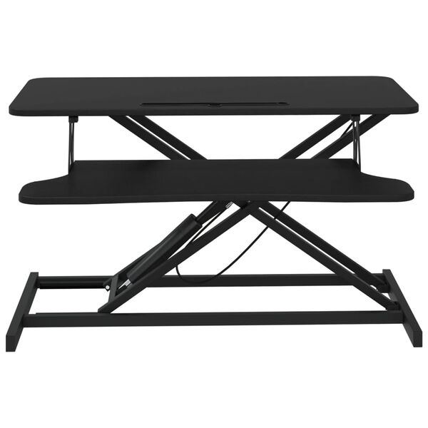 vidaXL justerbart skrivebord 90x40x(13-50) cm stål konstrueret træ