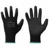 vidaXL Arbejds handsker 24 stk. Sort 11 / XXL Polyester