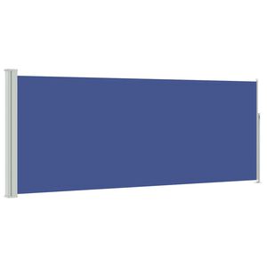 vidaXL sammenrullelig sidemarkise 117x314 cm bl&aring;