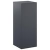 vidaXL Planteholder Antracit 40 x 40 x 100 cm Rustfrit st&aring;l