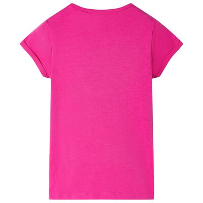 T-shirt til børn str. 92 pink