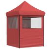 vidaXL Party Tent Bordeaux 200 x 200 x 306 cm Oxford stof