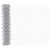 vidaXL Maschendrahtzaun 10 x 1,2 m Galvaniseret st&aring;l S&oslash;lv