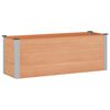 vidaXL H&oslash;jbed Brun 150 x 50 x 54 cm WPC og Aluminium