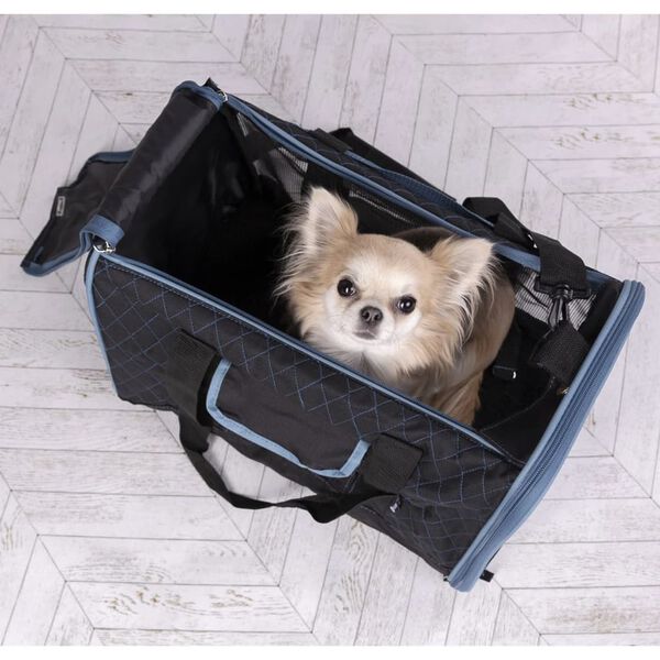 FLAMINGO hundetaske Hakon 43x29x29 cm sort