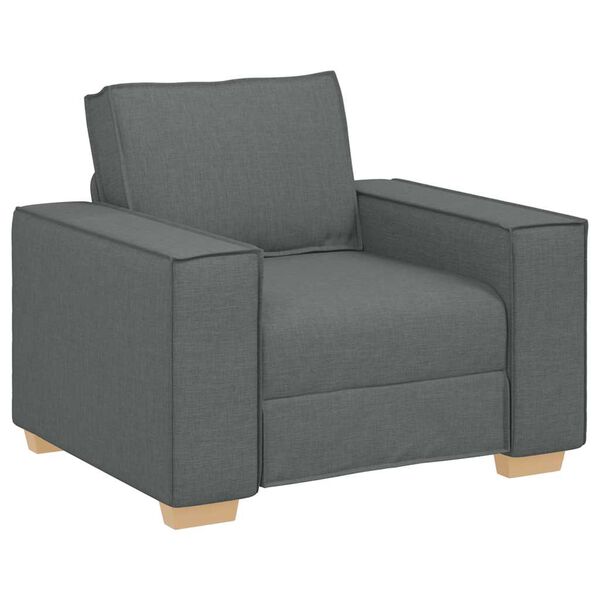 vidaXL sofastol m&oslash;rkegr&aring; 100x78x84 cm stof