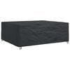 vidaXL M&oslash;belbetr&aelig;k Ensfarvet Sort 300 x 250 x 100 cm 600D