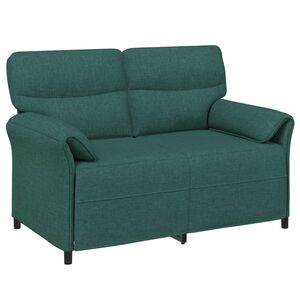 vidaXL Sofa 100% polyester metalramme MDF, Krydsfin&eacute;r