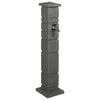 vidaXL Havetransporter Antracit 26 x 26 x 101 cm PE