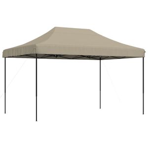 vidaXL foldbart pop up-festtelt 440x292x315 cm gr&aring;brun