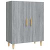 vidaXL sk&aelig;nk 70x34x90 cm konstrueret tr&aelig; gr&aring; sonoma-eg