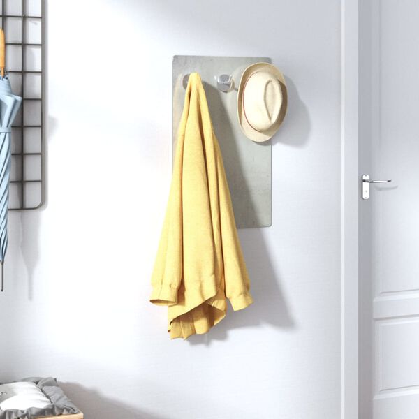 vidaXL v&aelig;gh&aelig;ngt knager&aelig;kke 40x25 cm h&aelig;rdet glas stenv&aelig;g