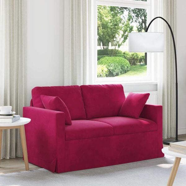 vidaXL Sofa Vinr&oslash;d Samlede dimensioner: 138 x 78 x 80 cm (B x D x H)