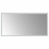 vidaXL LED badev&aelig;relsesspejl Transparent 60 x 30 cm h&aelig;rdet glas